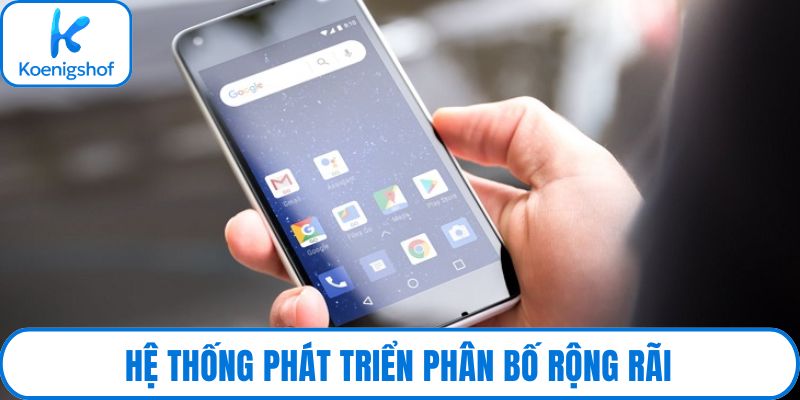 Hệ thống phát triển phân bố rộng rãi