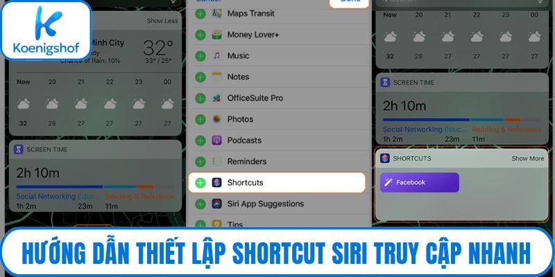 Hướng dẫn thiết lập Shortcut Siri truy cập nhanh app iOS