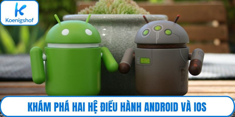 Khám phá hai hệ điều hành Android và iOS