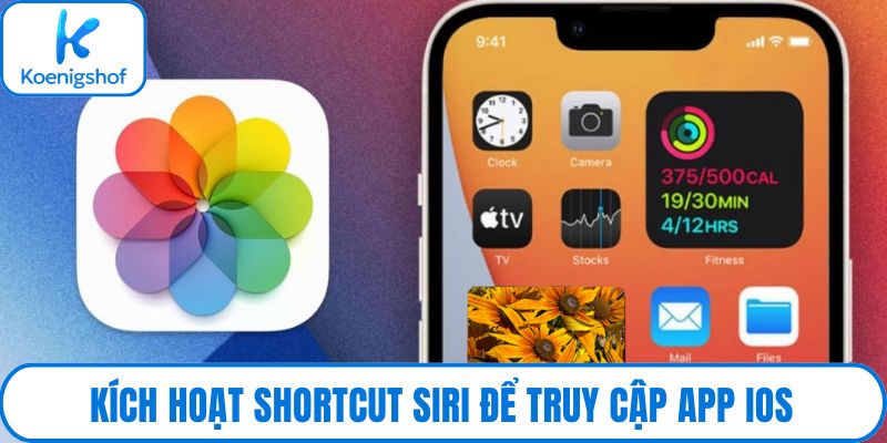Kích hoạt Shortcut Siri để truy cập app iOS