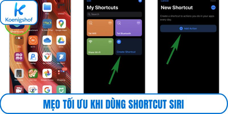 Mẹo tối ưu khi dùng Shortcut Siri