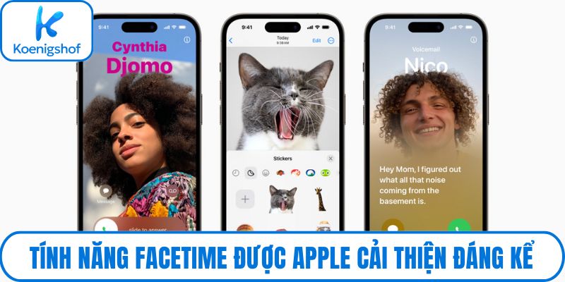 Tính năng FaceTime được Apple cải thiện đáng kể