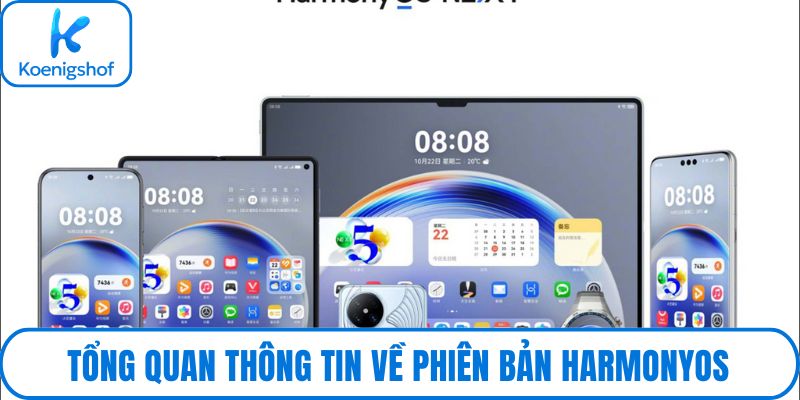 Tổng quan thông tin về phiên bản HarmonyOS
